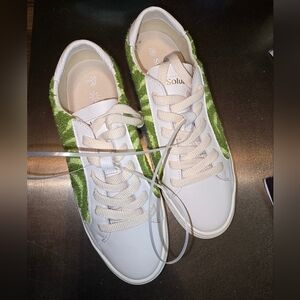 NWOT Soludos Ibiza Platform Psychedelic Spiral